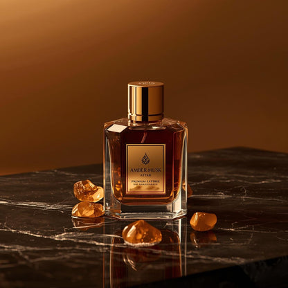 Amber Musk Attar – Long Lasting Perfume Oil (12ml) - saffar-e-ittar
